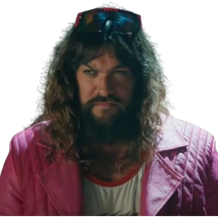 A Minecraft Movie 2025 Jason Momoa Pink Jacket